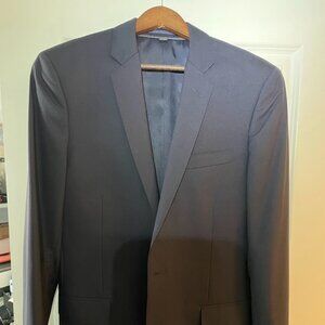 JCrew Ludlow Suit Jacket Italian Wool 38R Navy Blue - Style 28130